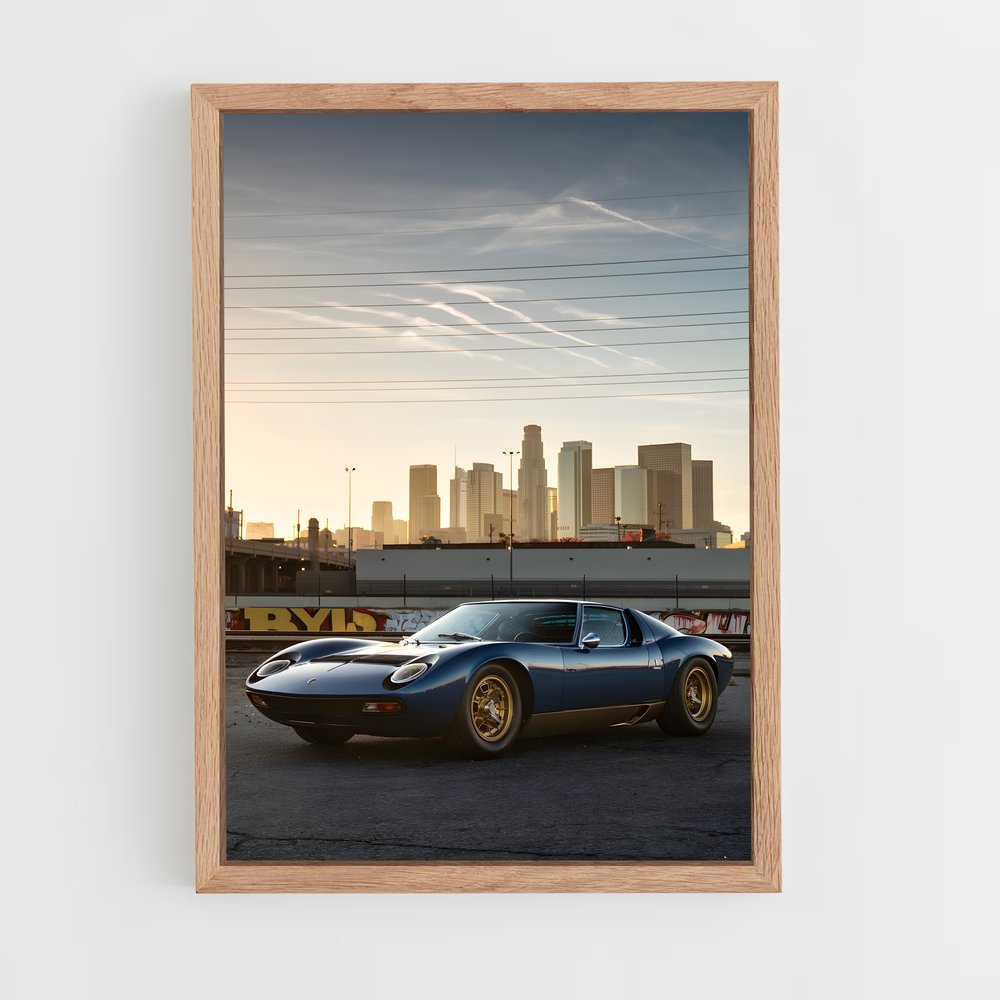 Poster L'Esprit de la Miura – affiche Lamborghini (vue 4)